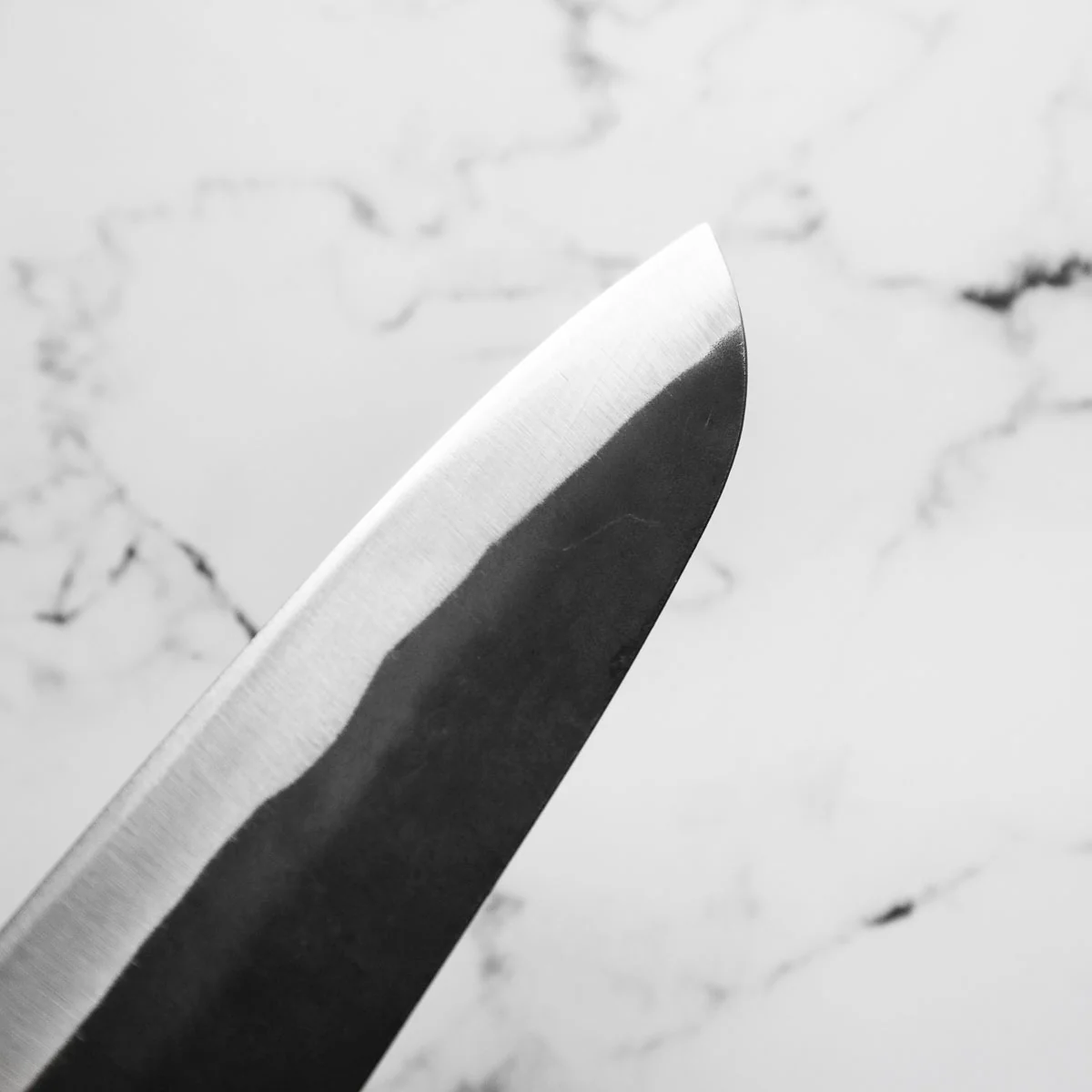 Hatsukokoro Blue 2 Kurouchi Santoku 165mm - Ebony - Image 6