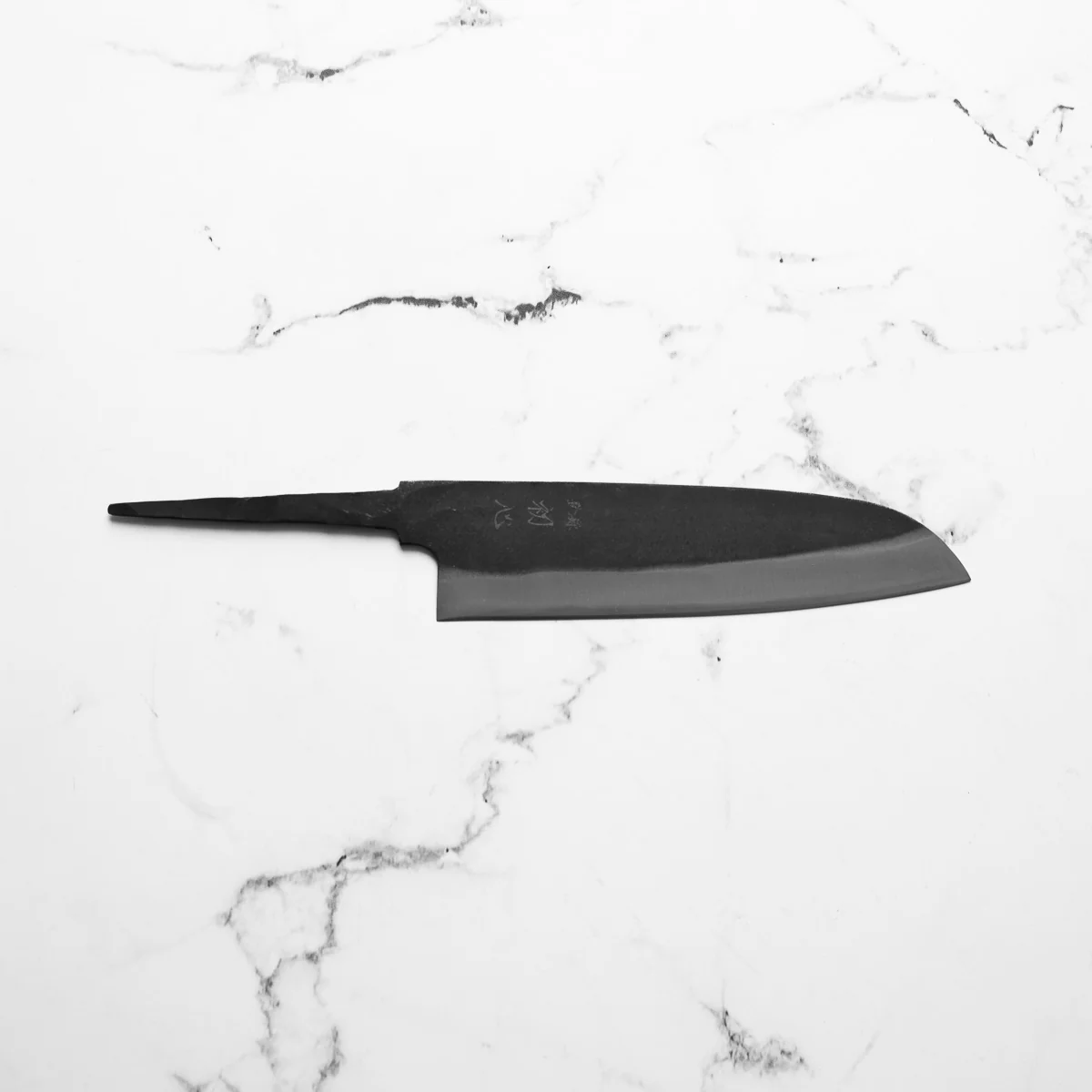 Hatsukokoro Blue 2 Kurouchi Santoku 165mm - Blade Only - Image 4