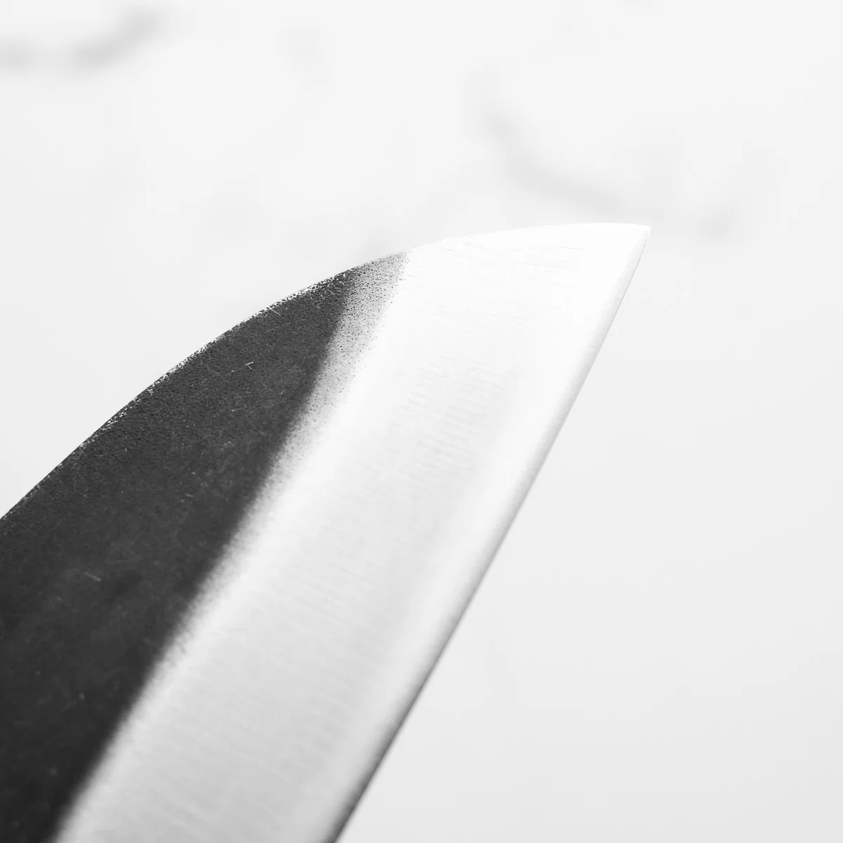 Hatsukokoro Blue 2 Kurouchi Santoku 165mm - Blade Only - Image 7