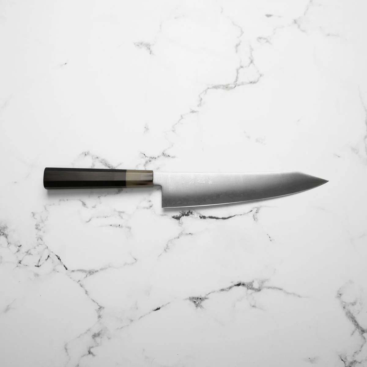 Hatsukokoro Hayabusa ATS34 Kiritsuke 210mm - Ebony & Blonde - Image 4