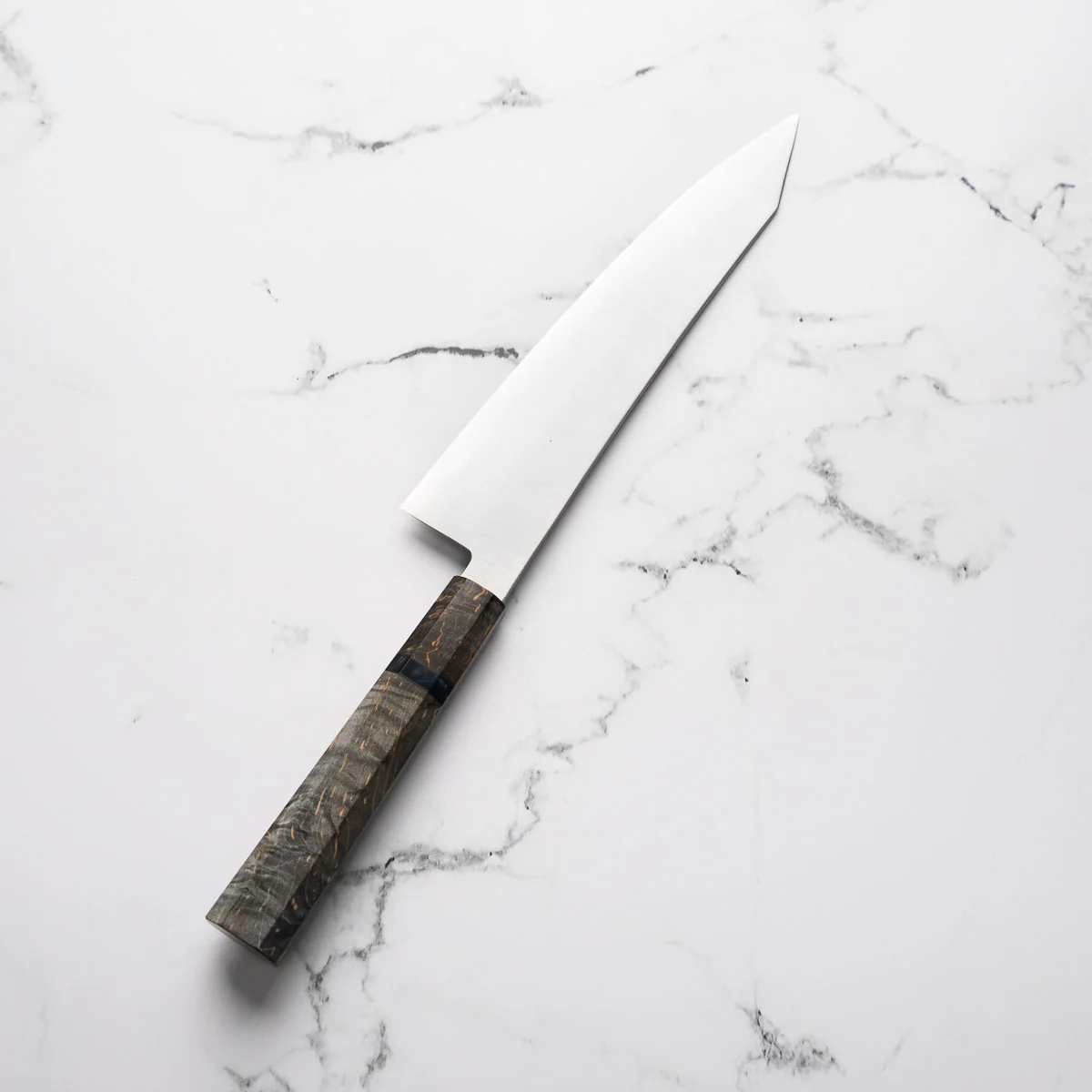Hatsukokoro Hayabusa ATS34 Kiritsuke 210mm - Dark Maple - Image 2