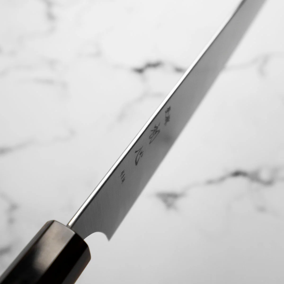 Hatsukokoro Hayabusa Blue Super Gyuto 240mm - Quince - Image 8