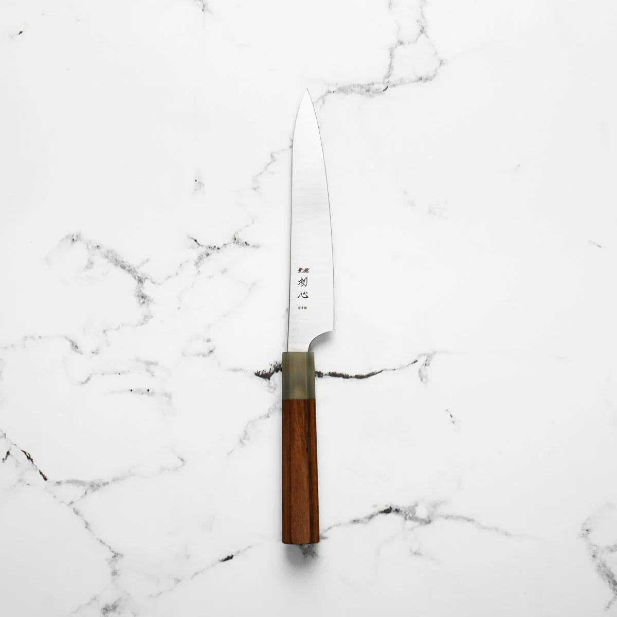 Hatsukokoro Hayabusa Blue Super Petty 150mm - Quince - Image 3