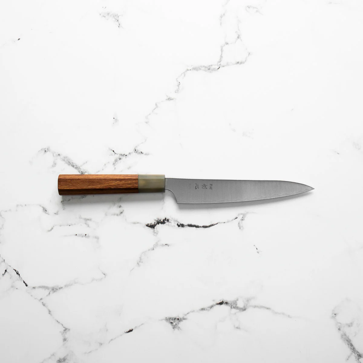 Hatsukokoro Hayabusa Blue Super Petty 150mm - Quince - Image 5