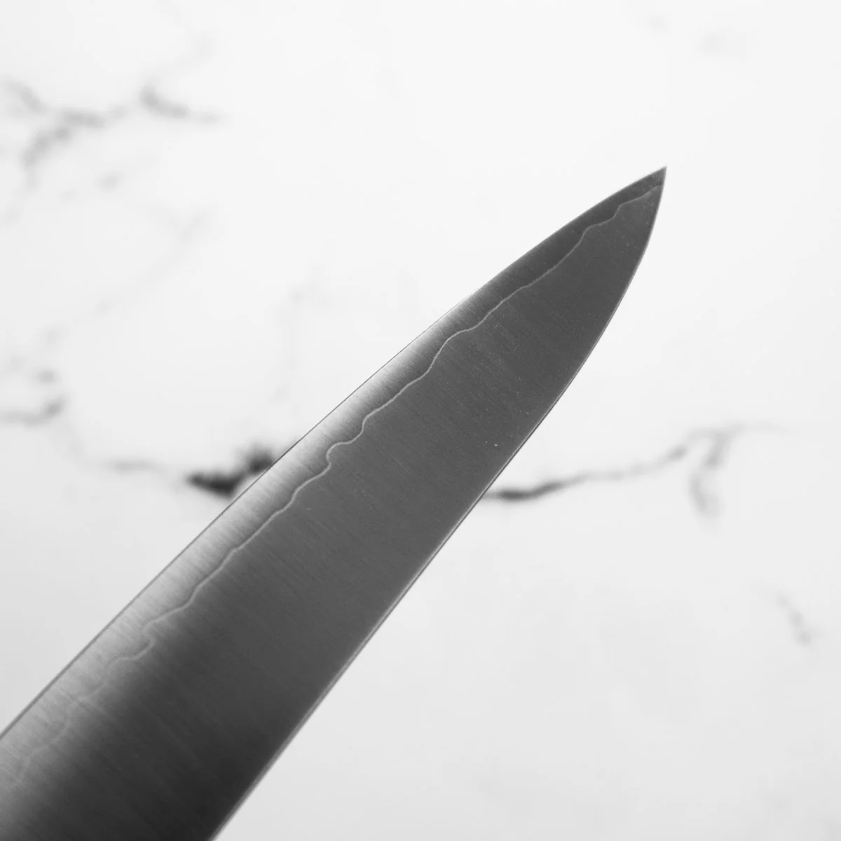 Hatsukokoro Hayabusa Blue Super Petty 150mm - Quince - Image 6