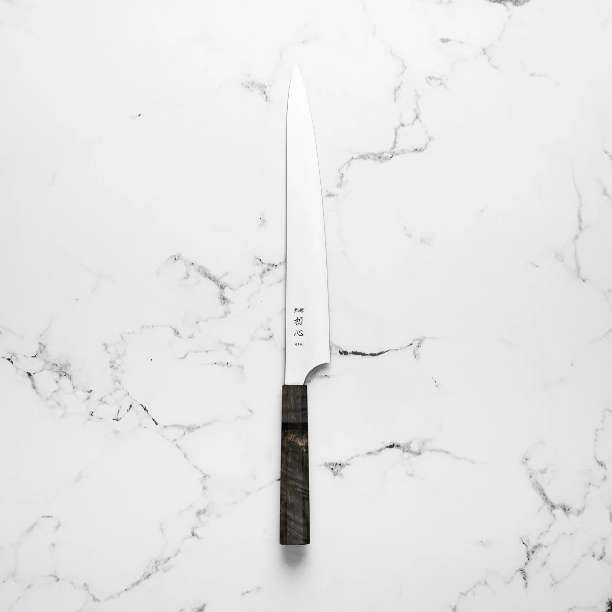 Hatsukokoro Hayabusa Blue Super Sujihiki 270mm - Image 3