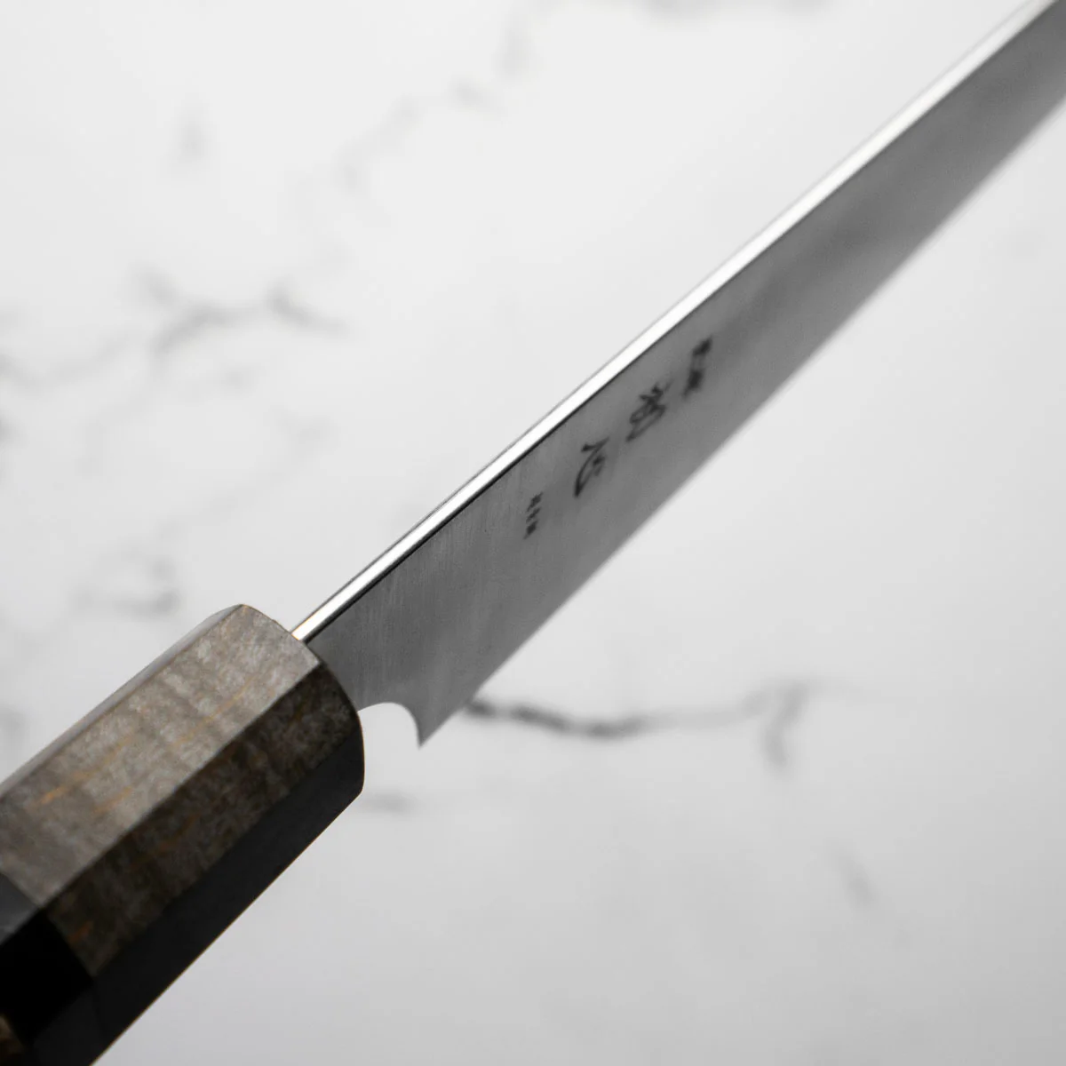 Hatsukokoro Hayabusa Blue Super Sujihiki 270mm - Image 9