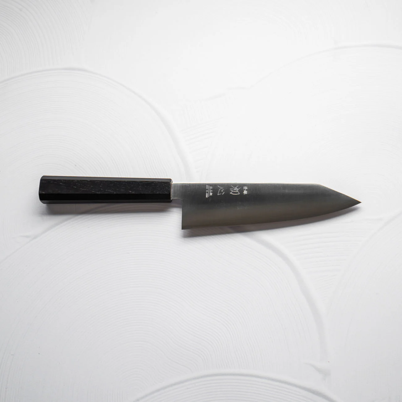 Hatsukokoro Hayabusa Ginsan Bunka 170mm - Ebony - Image 4