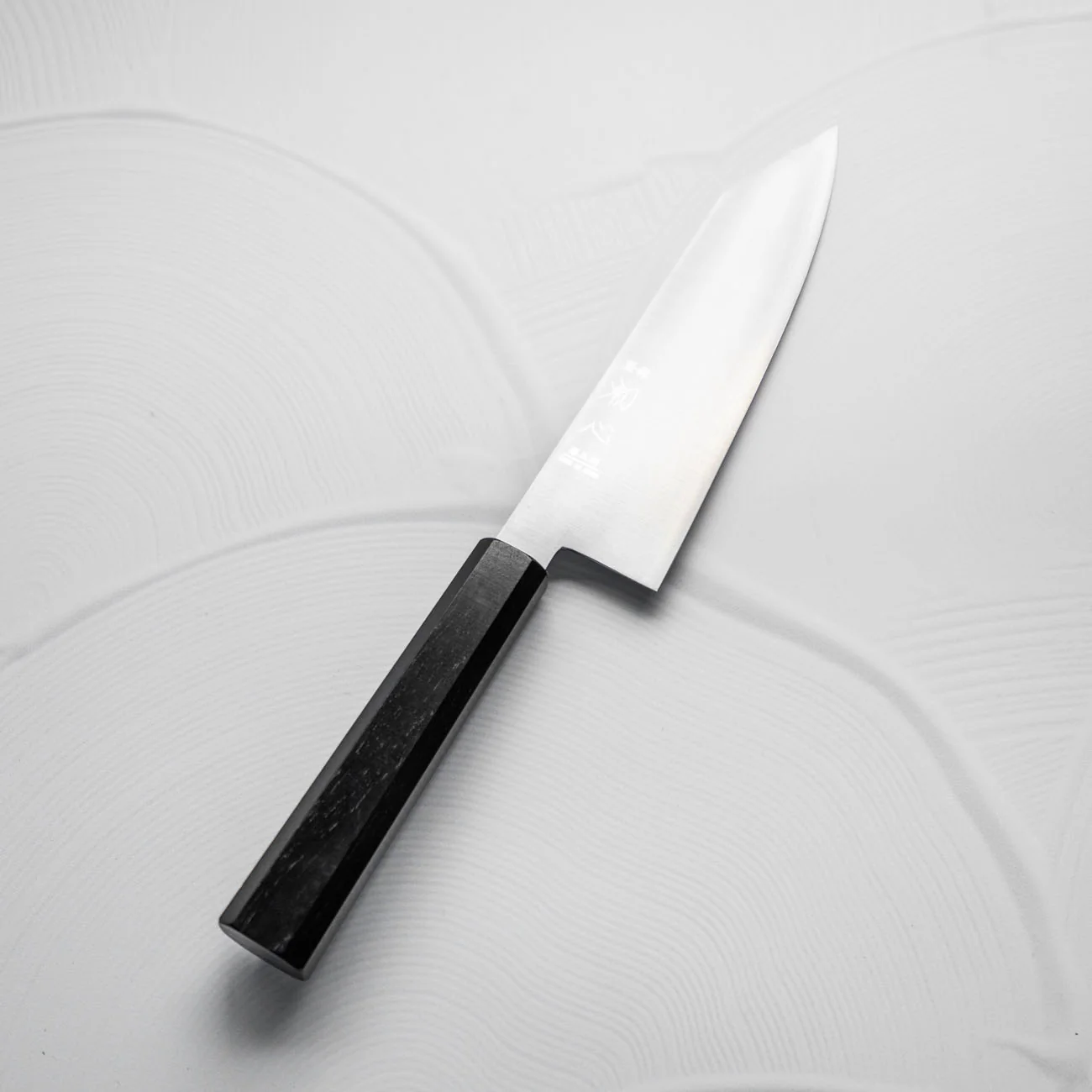 Hatsukokoro Hayabusa Ginsan Bunka 170mm - Ebony - Image 6