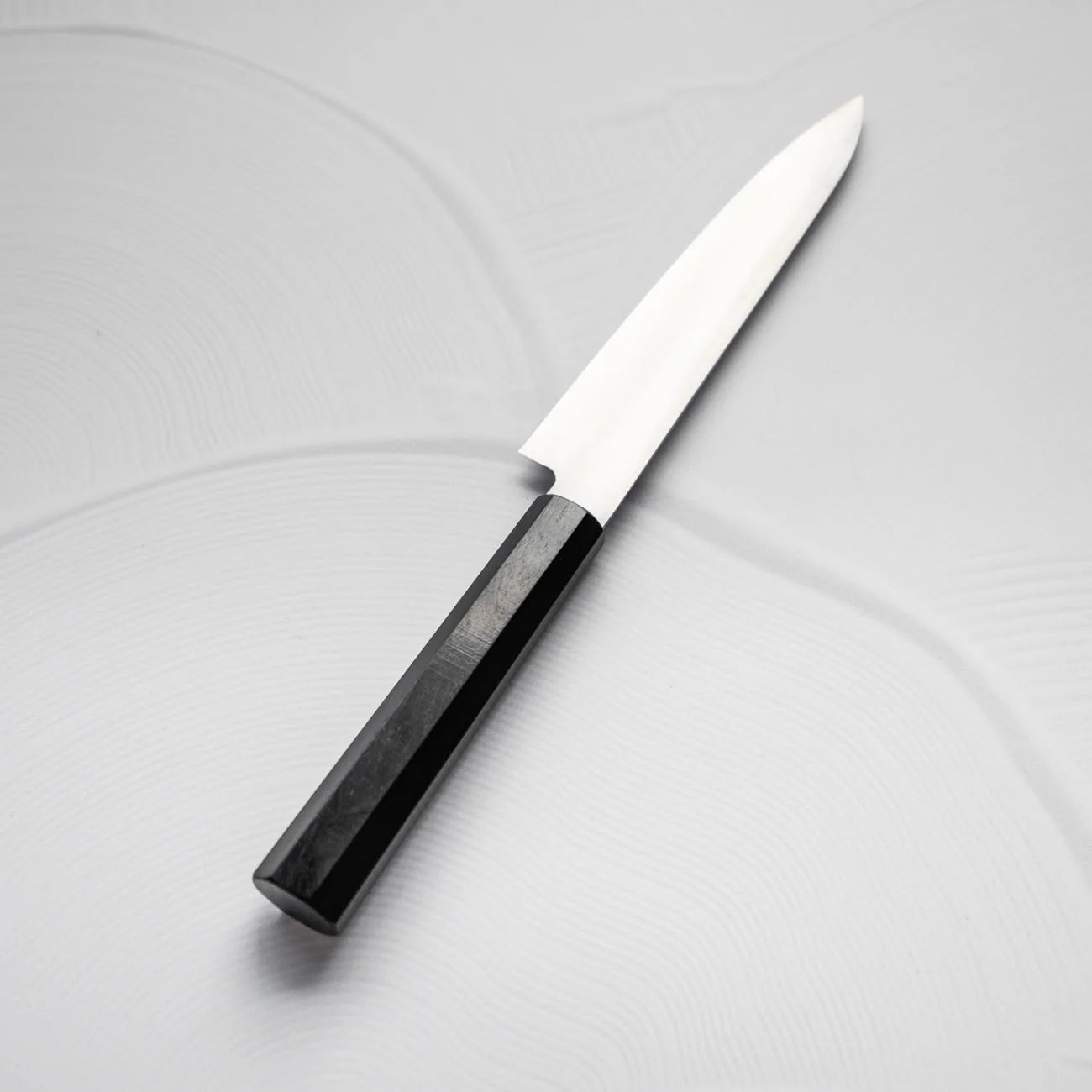 Hatsukokoro Hayabusa Ginsan Petty 150mm - Ebony - Image 7
