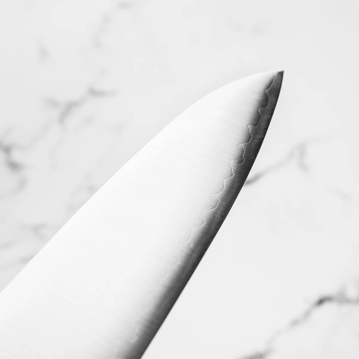 Hatsukokoro Hayabusa SG2 3 Layer Gyuto 240mm - Dark Maple - Image 7