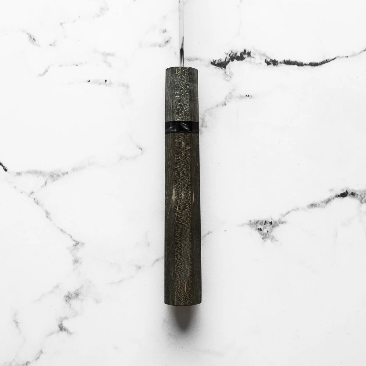 Hatsukokoro Hayabusa SG2 3 Layer Gyuto 240mm - Dark Maple - Image 8