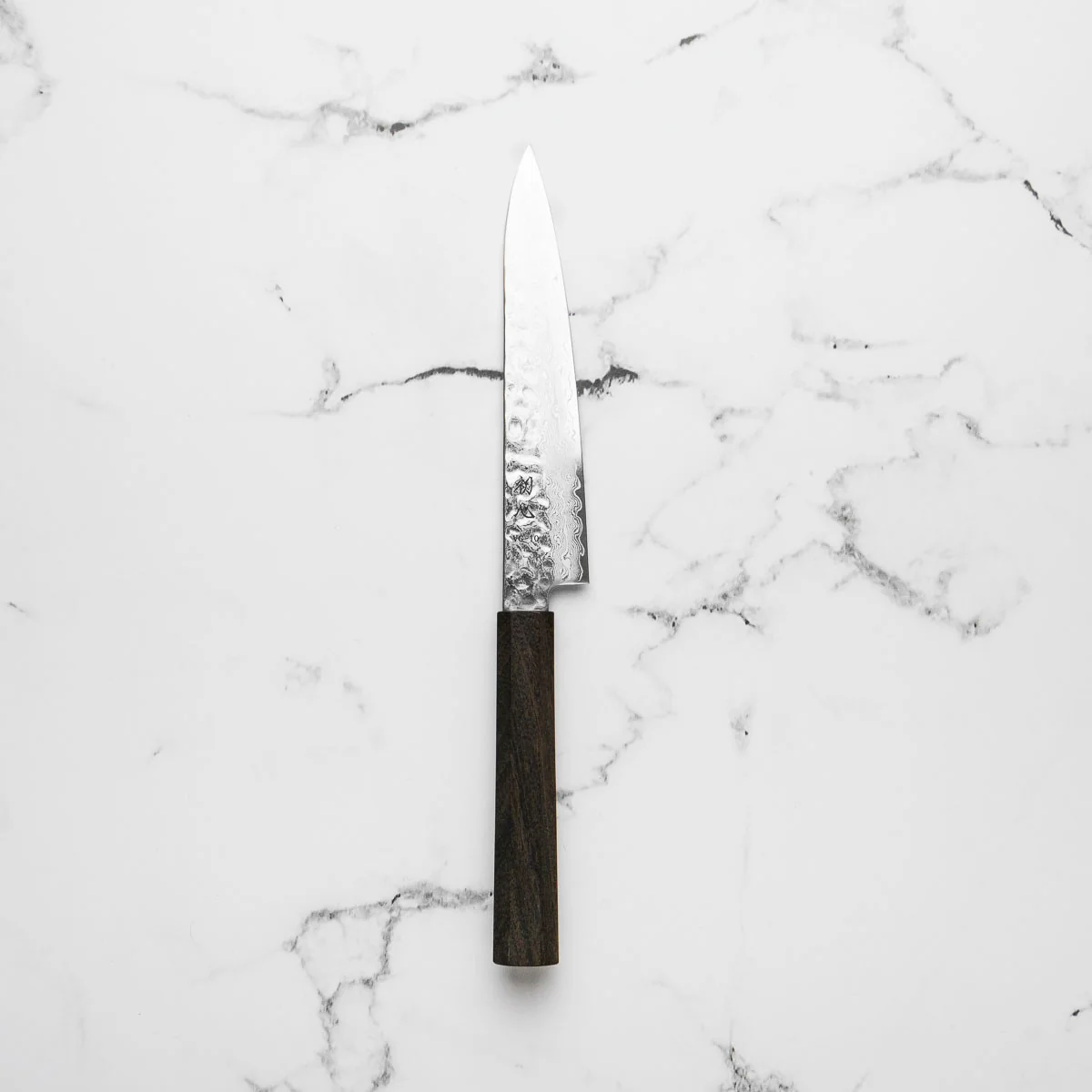 Hatsukokoro Hayabusa VG10 Damascus Tsuchime Petty 150mm - Image 4