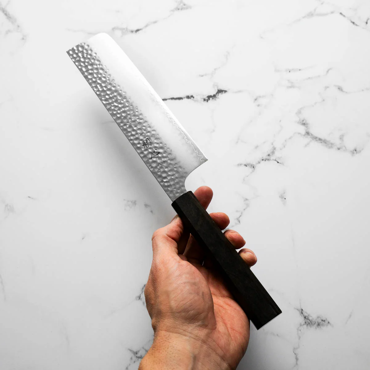 Hatsukokoro Hayabusa VG10 Tsuchime 3 Layer Nakiri 180mm - Image 3