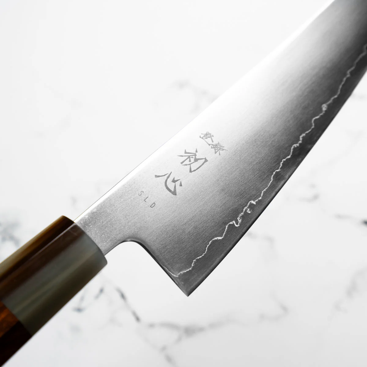 Hatsukokoro Hikari SLD 3 Layer Gyuto 195mm - Quince - Image 5
