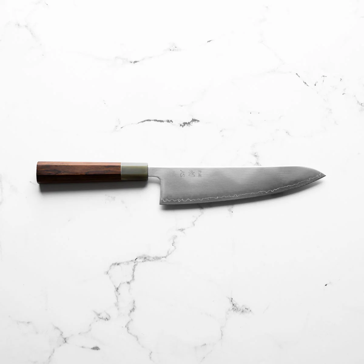 Hatsukokoro Hikari SLD 3 Layer Gyuto 210mm - Quince - Image 4
