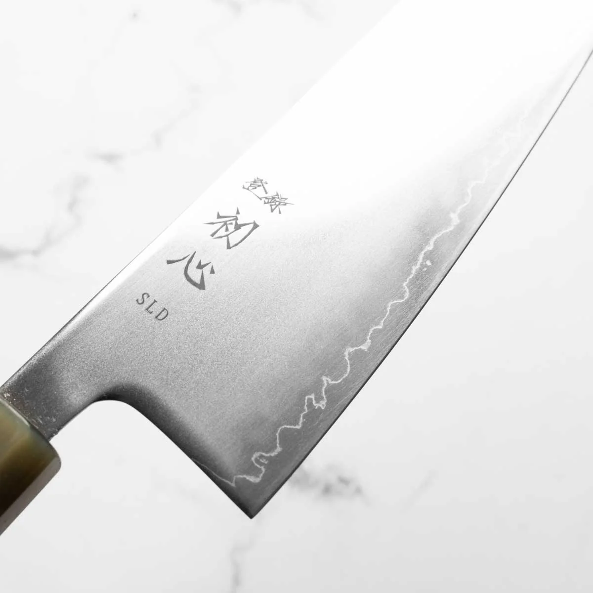 Hatsukokoro Hikari SLD 3 Layer Gyuto 210mm - Quince - Image 5