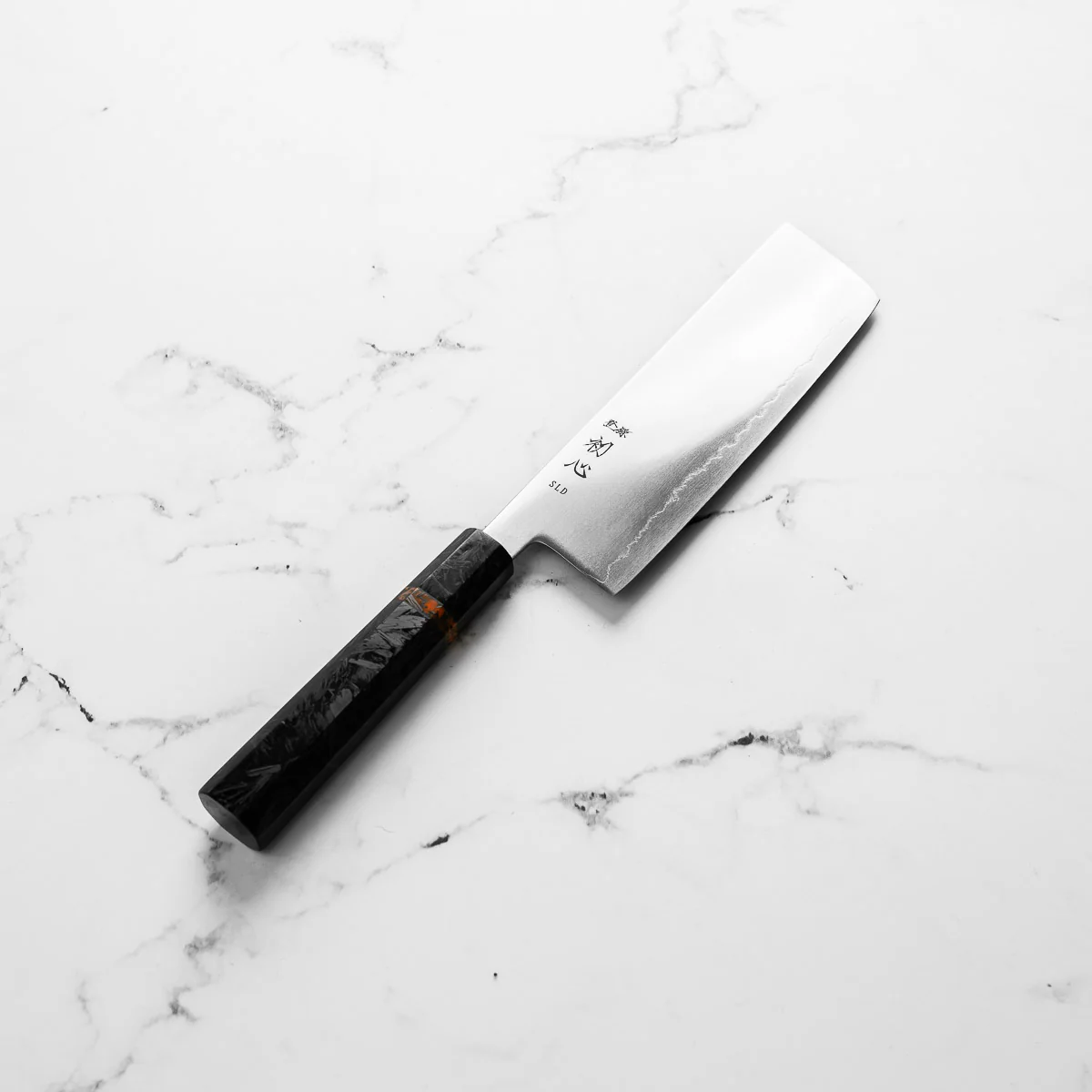 Hatsukokoro Hikari SLD 3 Layer Nakiri 160mm - Carbon Fibre - Image 2