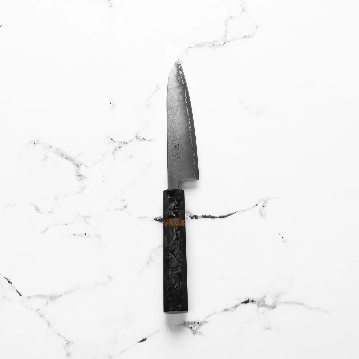 Hatsukokoro Hikari SLD 3 Layer Petty 130mm - Carbon Fibre - Image 2