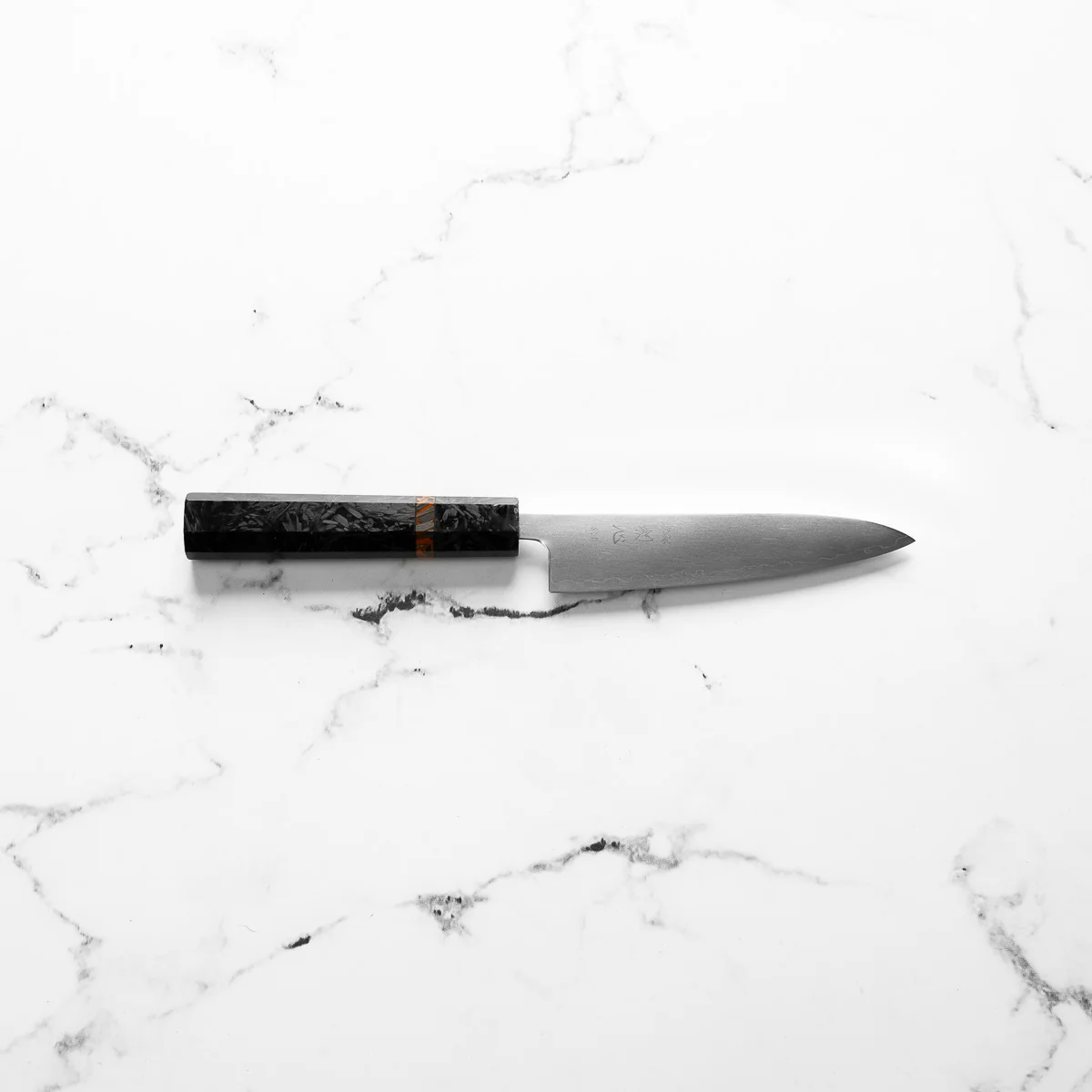 Hatsukokoro Hikari SLD 3 Layer Petty 130mm - Carbon Fibre - Image 4