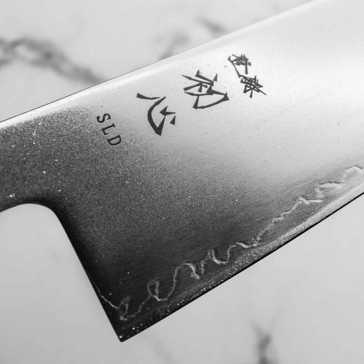 Hatsukokoro Hikari SLD 3 Layer Bunka 170mm - Carbon Fibre - Image 5