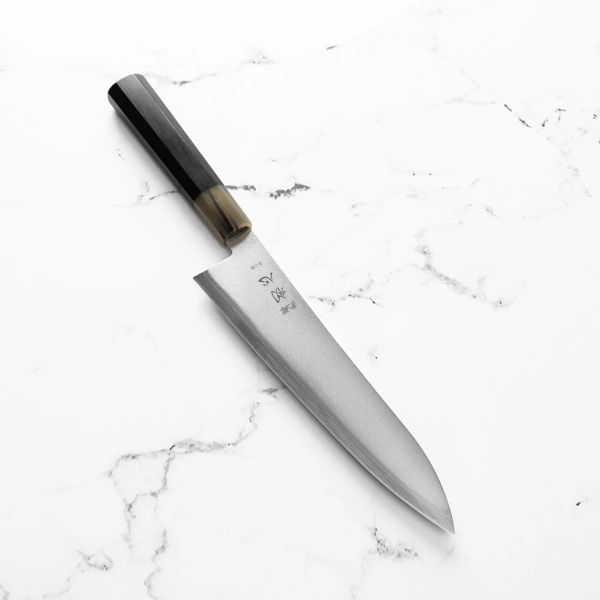 Hatsukokoro Kaijin Blue 2 Stainless Clad Gyuto 210mm (Build Your Own) - Image 2