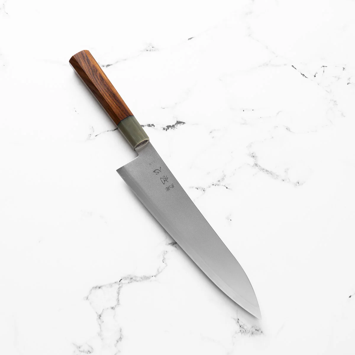 Hatsukokoro Kaijin Blue 2 Stainless Clad Gyuto 210mm (Build Your Own) - Image 3