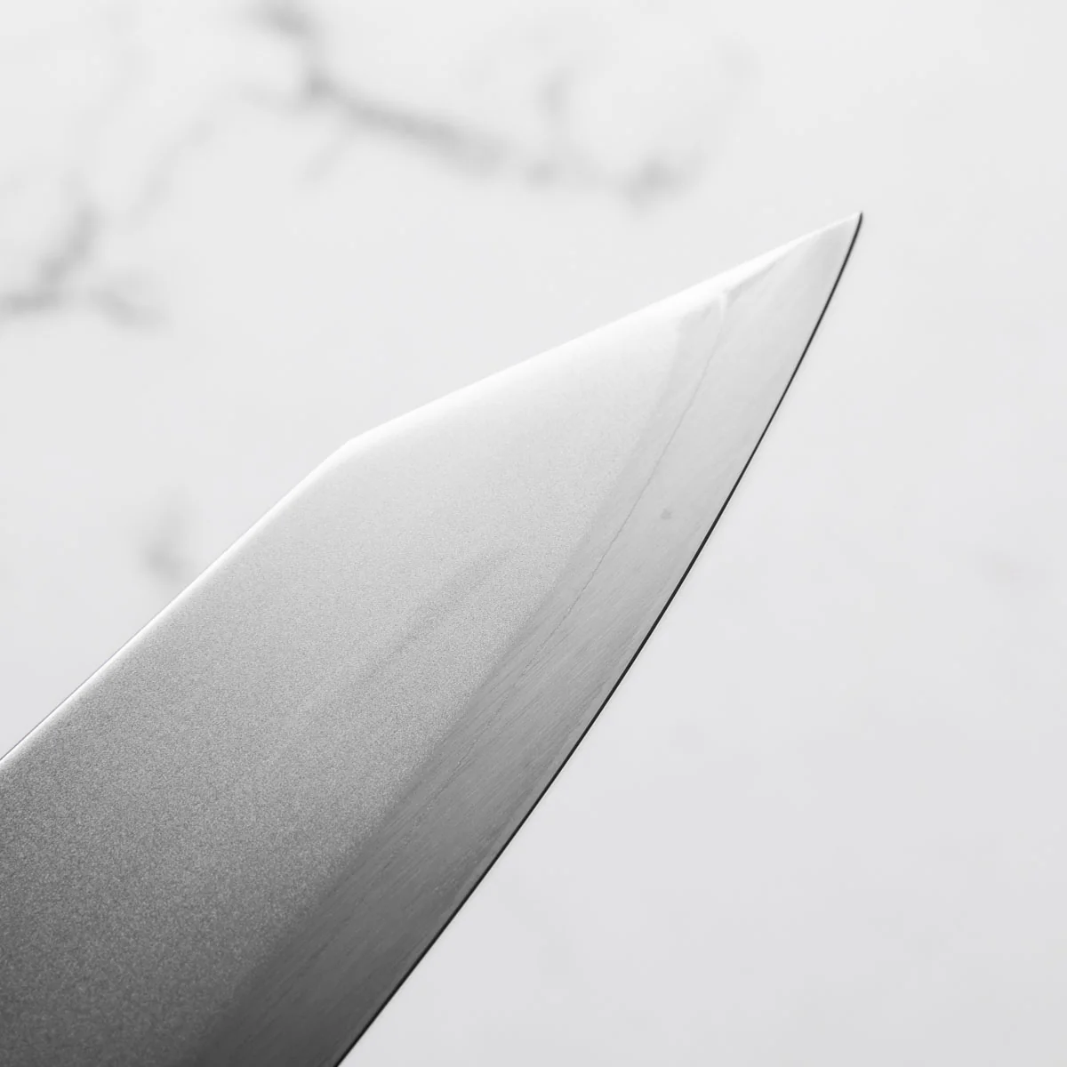Hatsukokoro Kaijin Blue 2 Stainless Clad Kiritsuke Gyuto 210mm - Maple Turquoise - Image 7