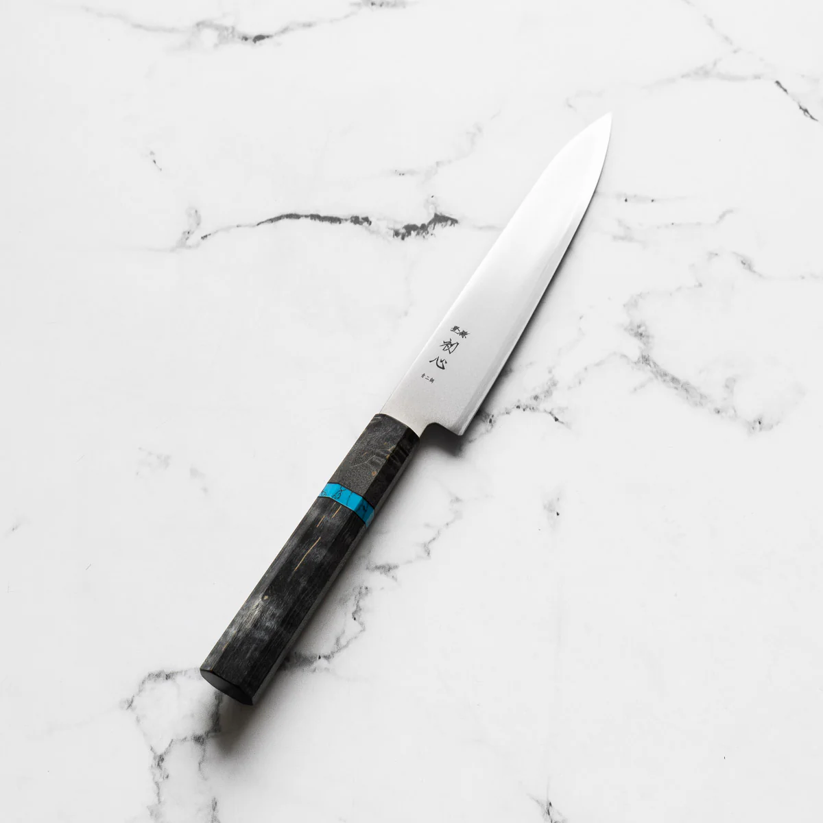 Hatsukokoro Kaijin Blue 2 Stainless Clad Petty 150mm - Maple Turquoise - Image 2
