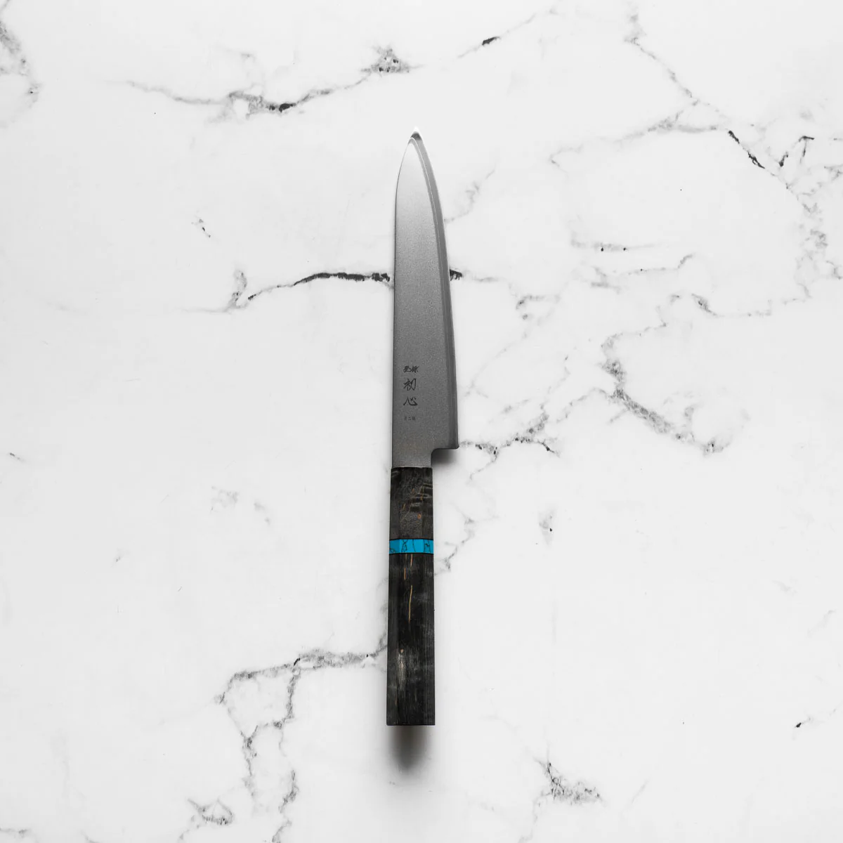 Hatsukokoro Kaijin Blue 2 Stainless Clad Petty 150mm - Maple Turquoise - Image 3