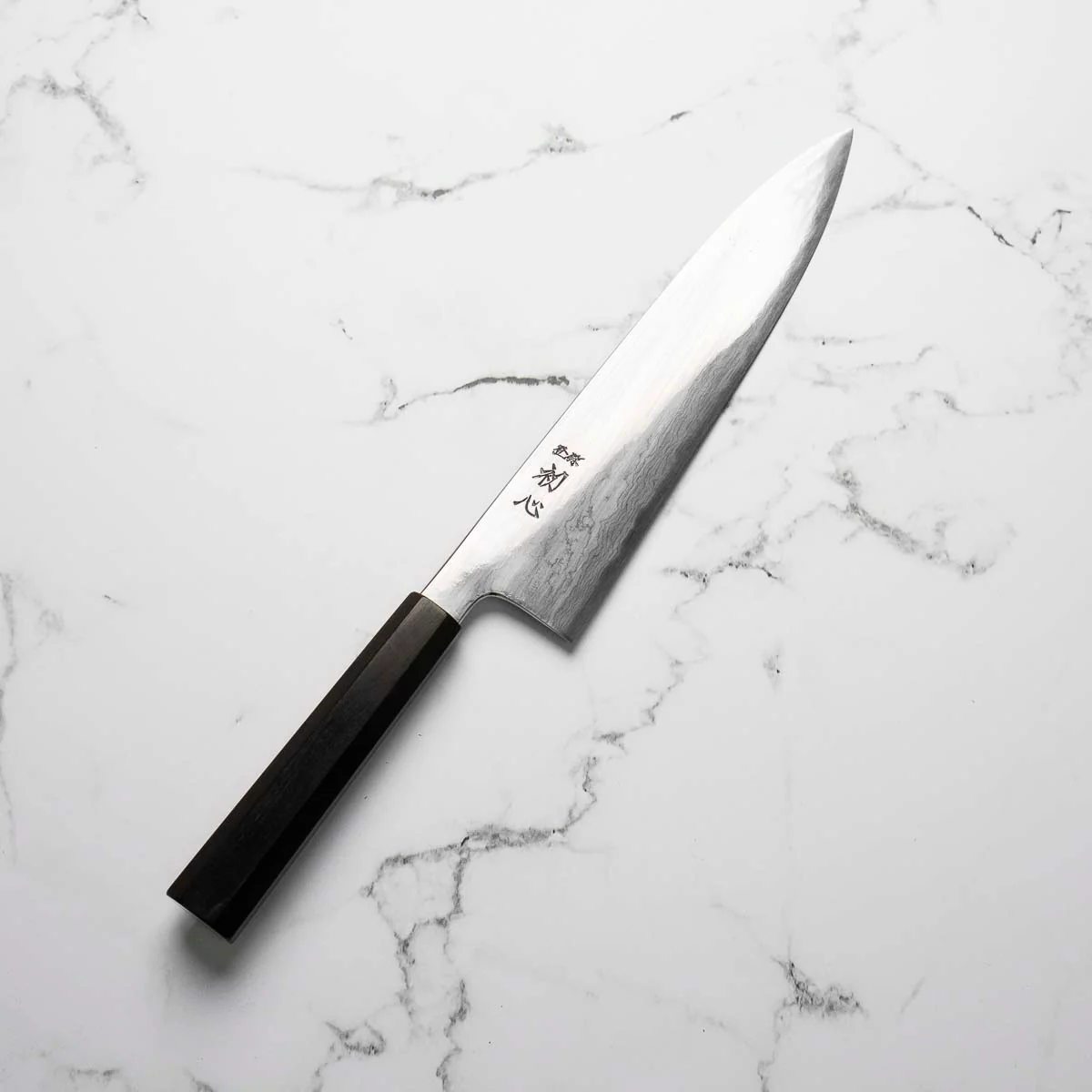 Hatsukokoro Komorebi Blue 1 Damascus Gyuto 240 - B Grade - Black Friday 2025 - Image 10