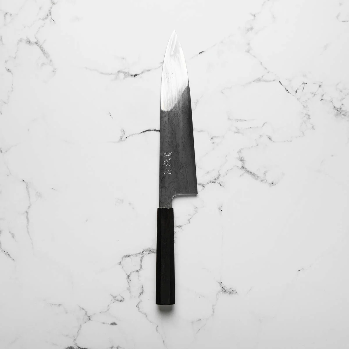Hatsukokoro Komorebi Blue 1 Damascus Gyuto 240 - B Grade - Black Friday 2025 - Image 3