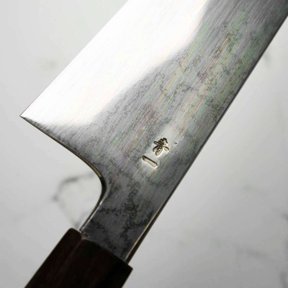 Hatsukokoro Komorebi Blue 1 Damascus Gyuto 240 - B Grade - Black Friday 2025 - Image 9