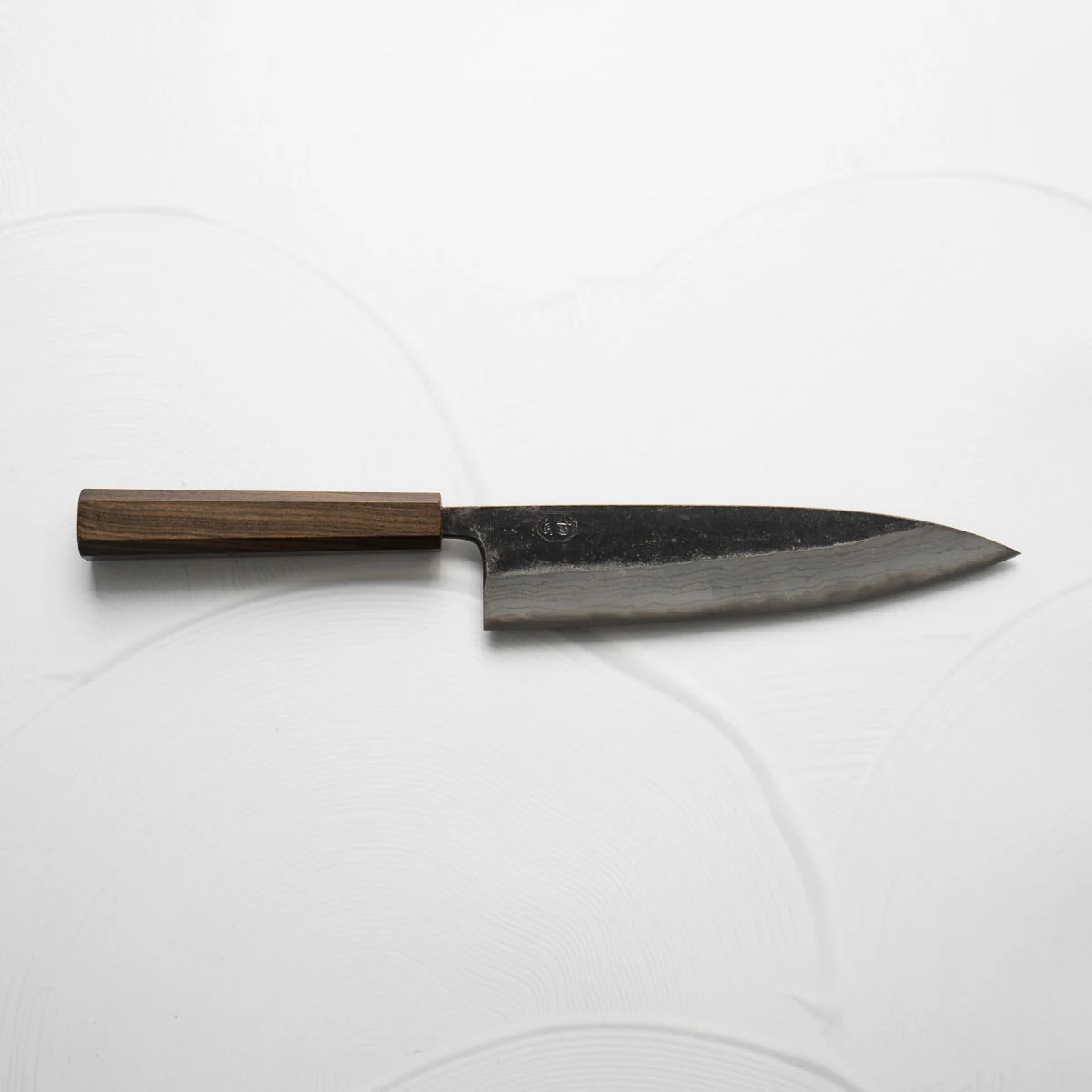 Hatsukokoro Kumokage Blue 2 Kurouchi Damascus Gyuto 210mm - Image 8