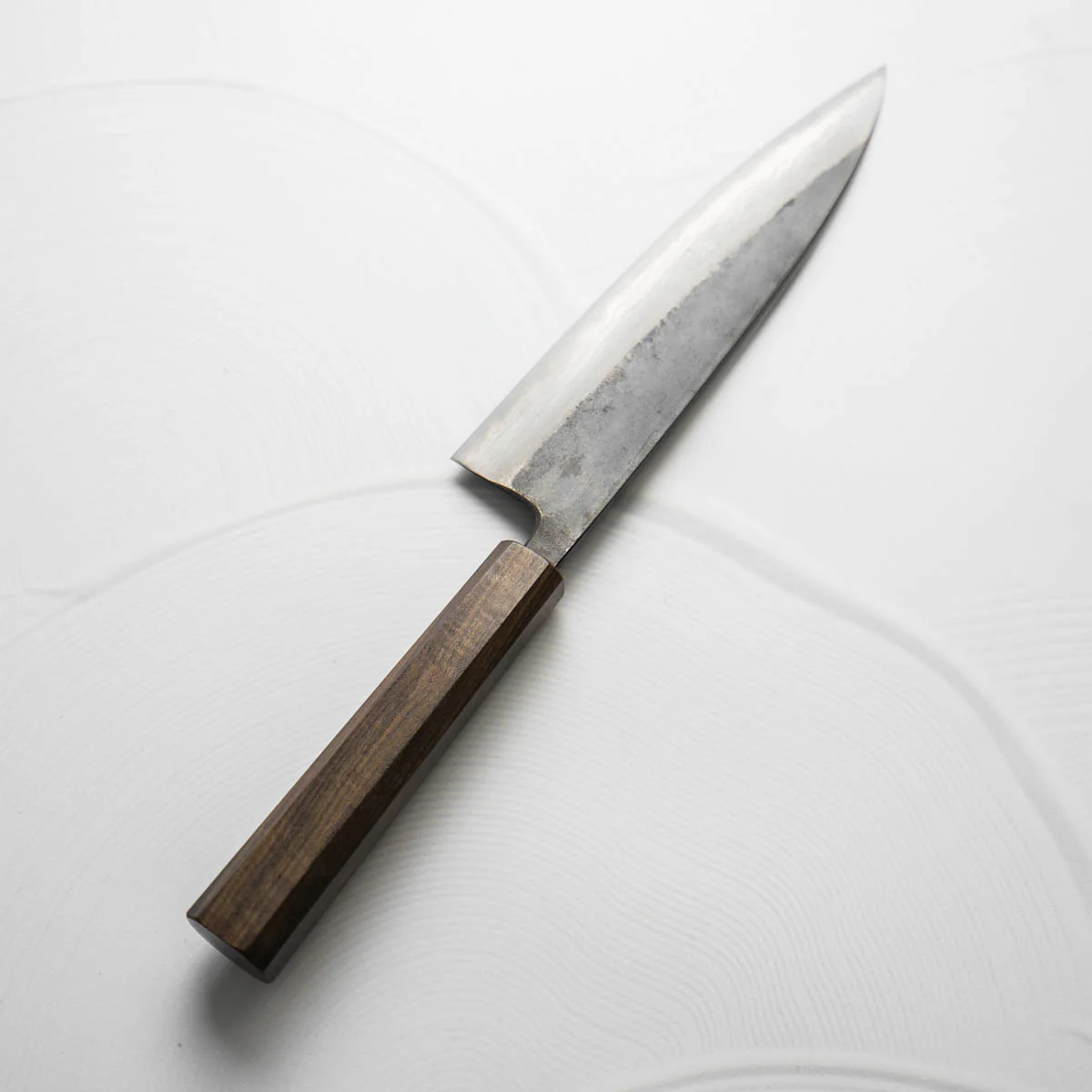 Hatsukokoro Kumokage Blue 2 Kurouchi Damascus Gyuto 210mm - Image 9
