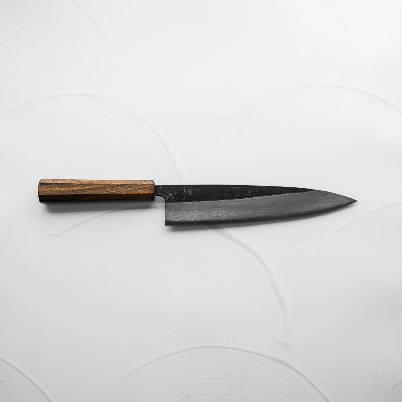 Hatsukokoro Kumokage Blue 2 Kurouchi Damascus Gyuto 240mm - Image 3