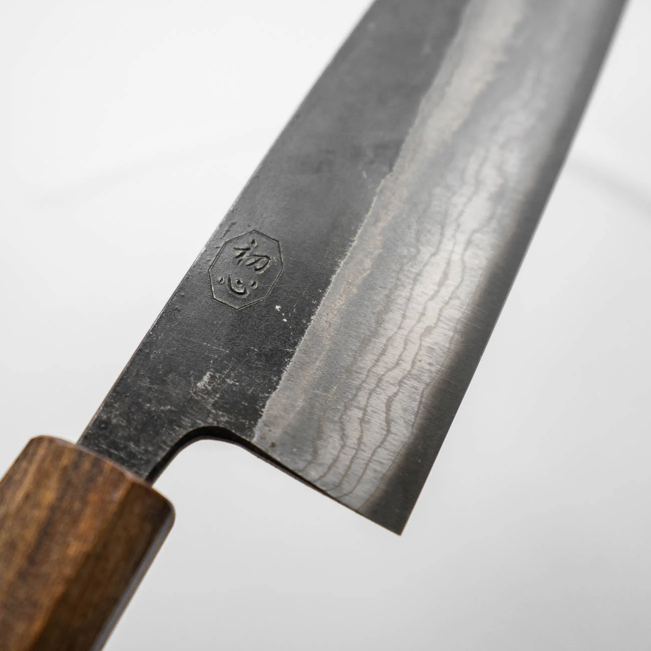 Hatsukokoro Kumokage Blue 2 Kurouchi Damascus Gyuto 240mm - Image 5