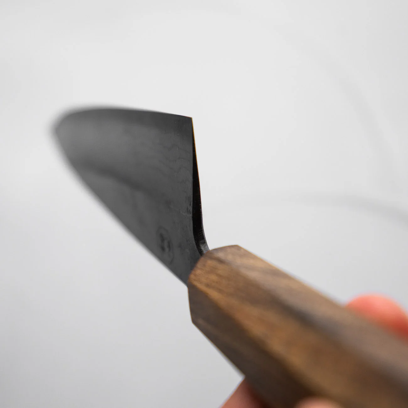 Hatsukokoro Kumokage Blue 2 Kurouchi Damascus Gyuto 240mm - Image 8