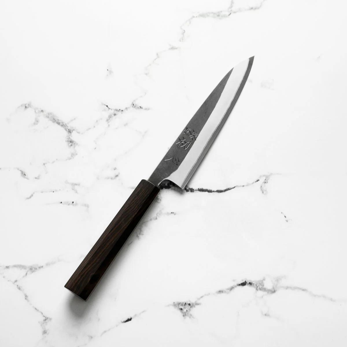 Hatsukokoro Kurokaze White 2 Stainless Clad Petty 150mm - Ebony - Image 2