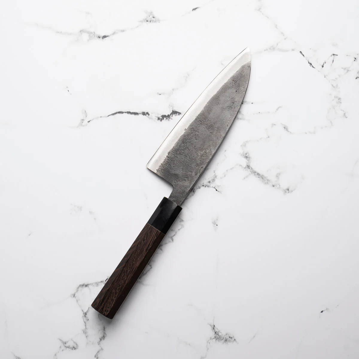 Hatsukokoro Kurokaze Blue 2 Double Bevel Deba 165mm - Image 2