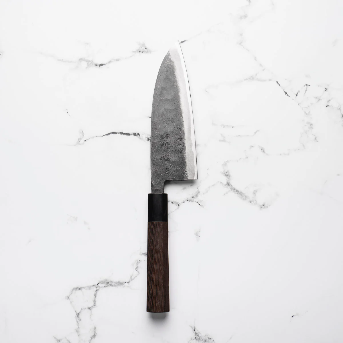 Hatsukokoro Kurokaze Blue 2 Double Bevel Deba 165mm - Image 3