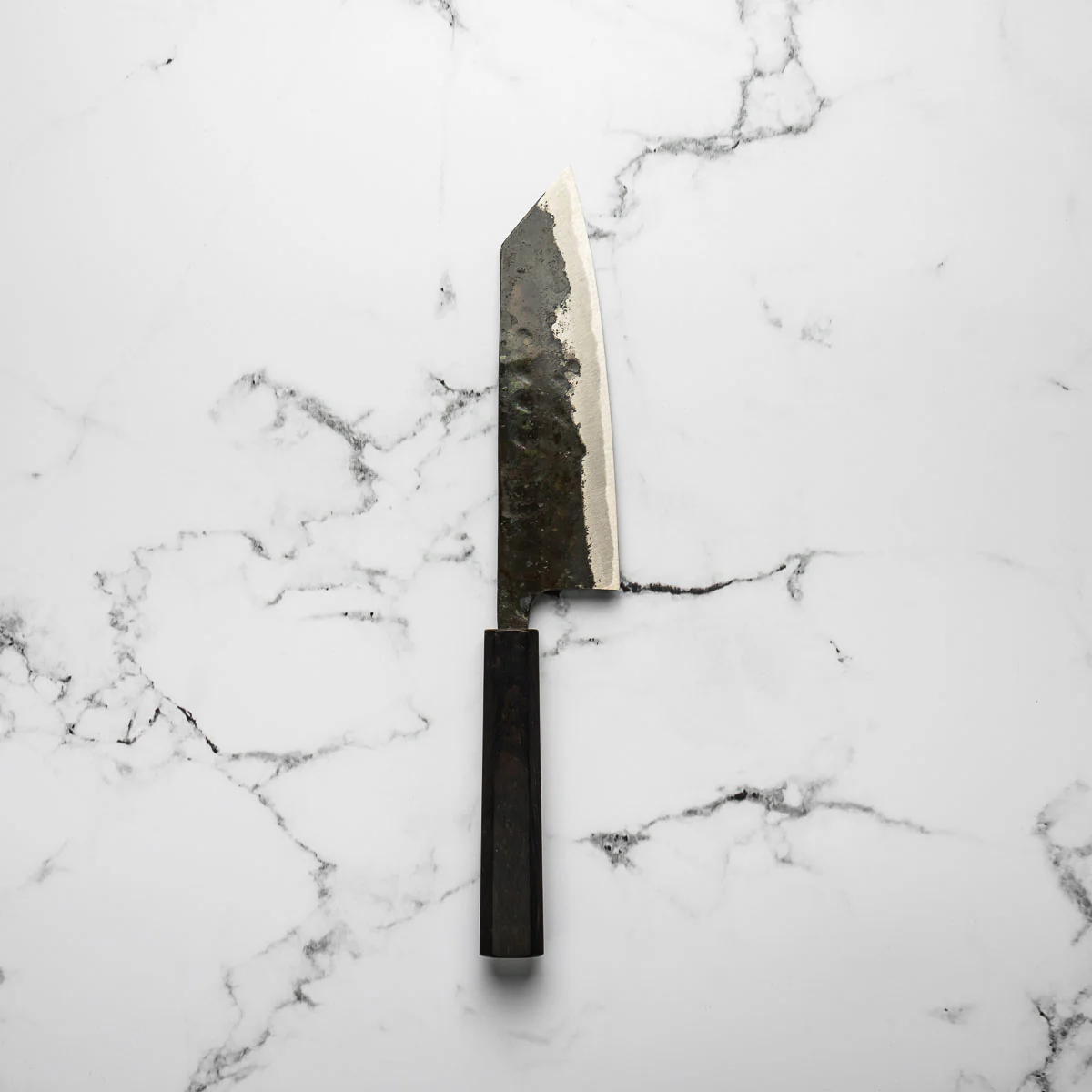 Hatsukokoro Kurokuma Blue 2 Kurouchi Bunka 165mm - Ebony - Image 4