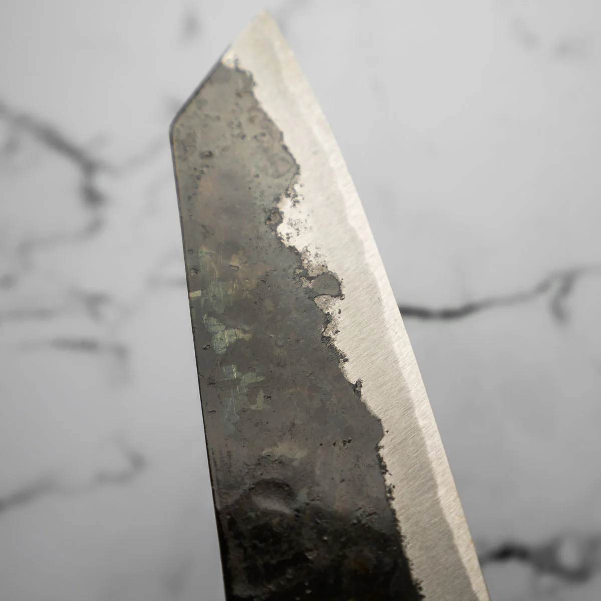 Hatsukokoro Kurokuma Blue 2 Kurouchi Bunka 165mm - Ebony - Image 6