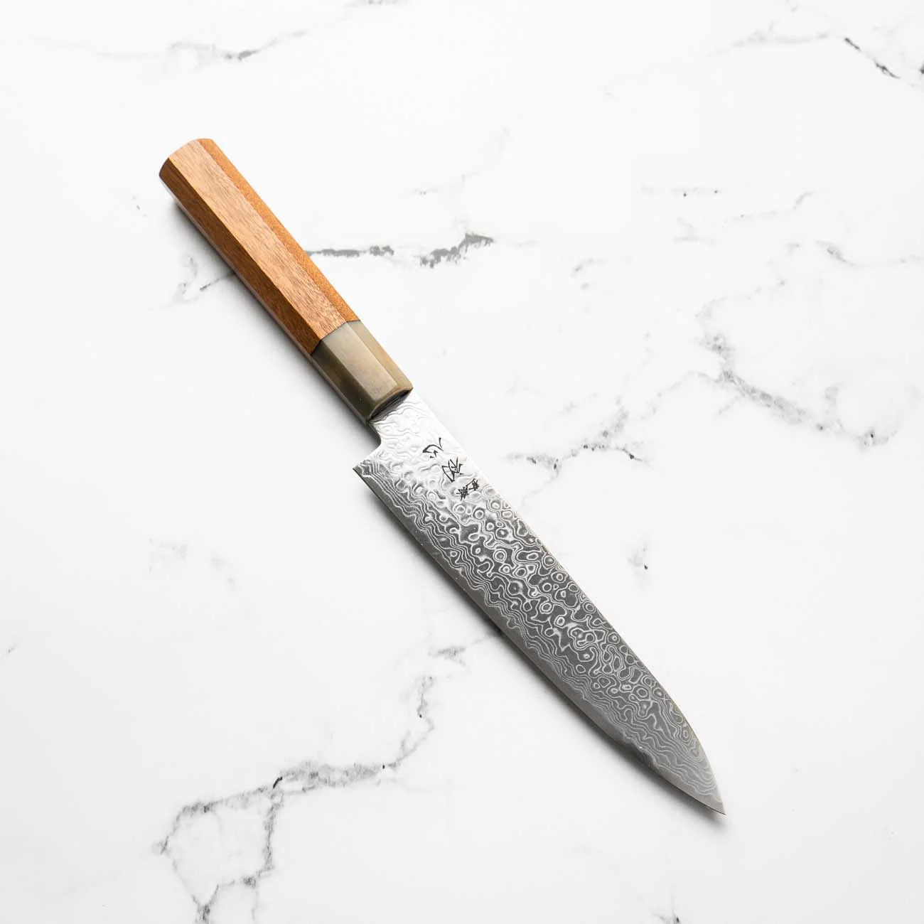 Hatsukokoro Ryuhyo SG2 Damascus Petty 150mm - Quince