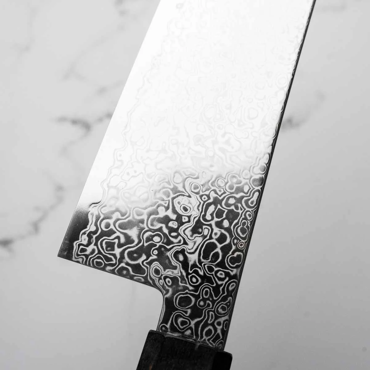 Hatsukokoro Saihyo SG2 Damascus Gyuto 210 - Maple - Image 3
