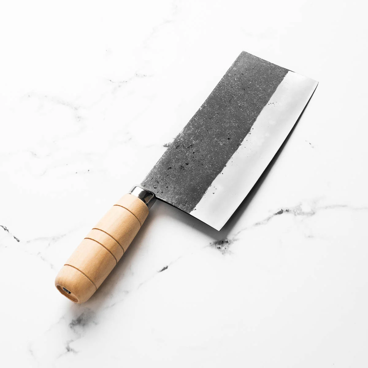 Hatsukokoro Sentan Blue 2 Kurouchi Chinese Cleaver 170mm - Image 2