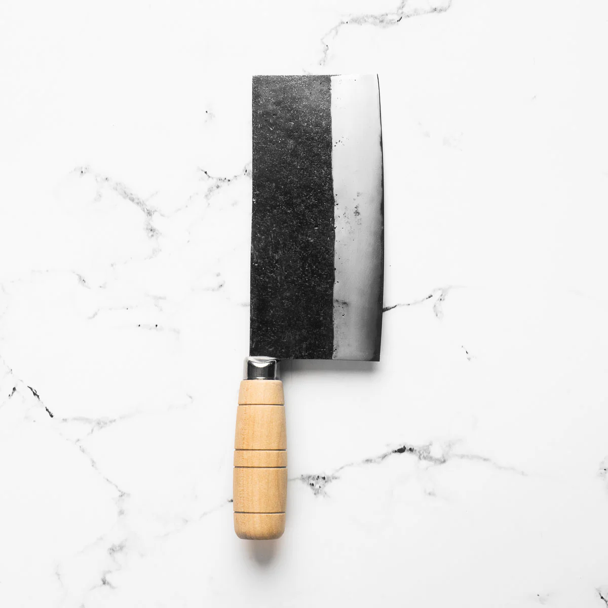 Hatsukokoro Sentan Blue 2 Kurouchi Chinese Cleaver 170mm - Image 3