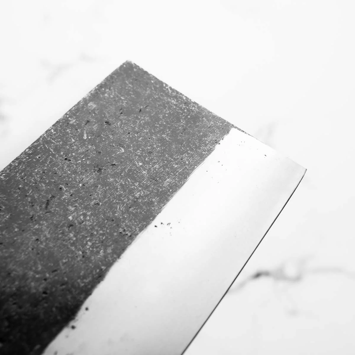 Hatsukokoro Sentan Blue 2 Kurouchi Chinese Cleaver 170mm - Image 6