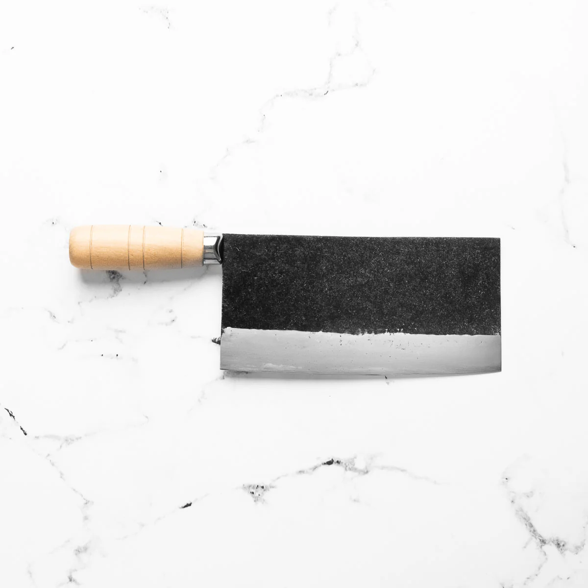 Hatsukokoro Sentan Blue 2 Kurouchi Chinese Cleaver 190mm - Image 4