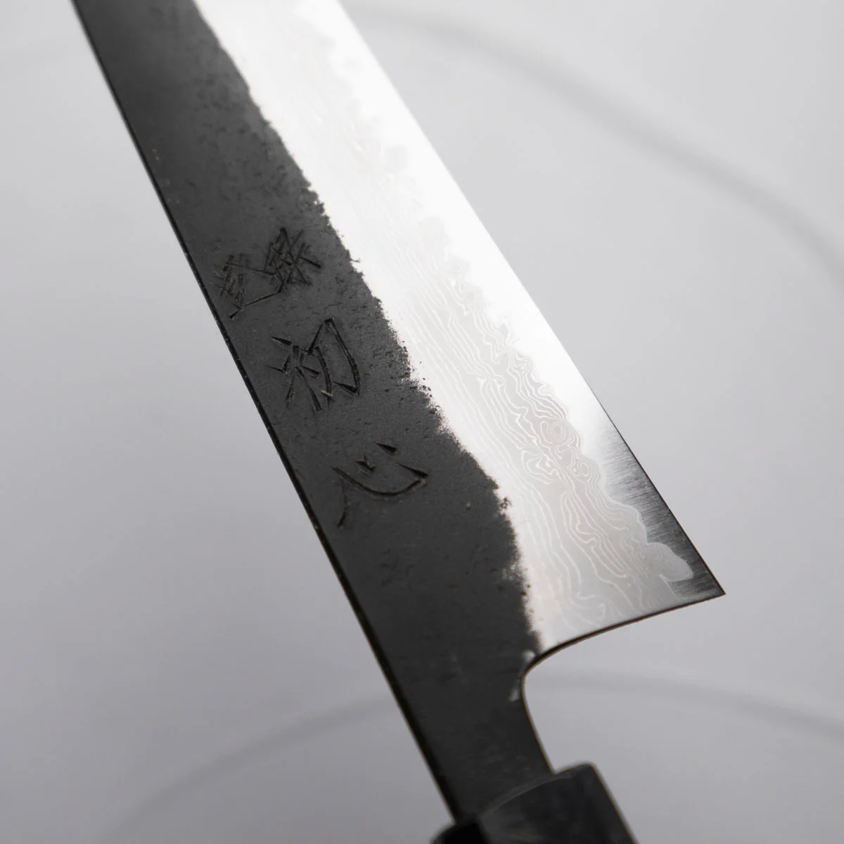 Hatsukokoro Shinkiro Blue Super Damascus Kurouchi Gyuto 210mm - Maple - Image 7